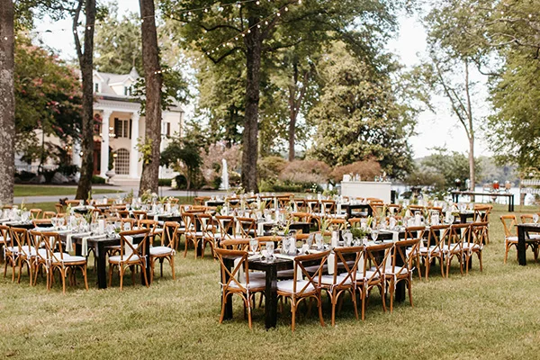 The Estate at Cherokee Dock Wedding Receptions
