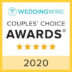 WeddingWire's 2020 Couple's Choice Awards badge