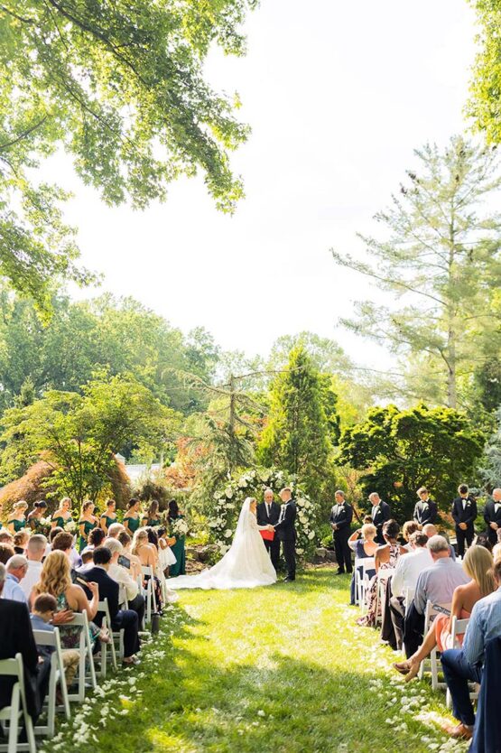 Wedding Ceremony in Serenity Gardens