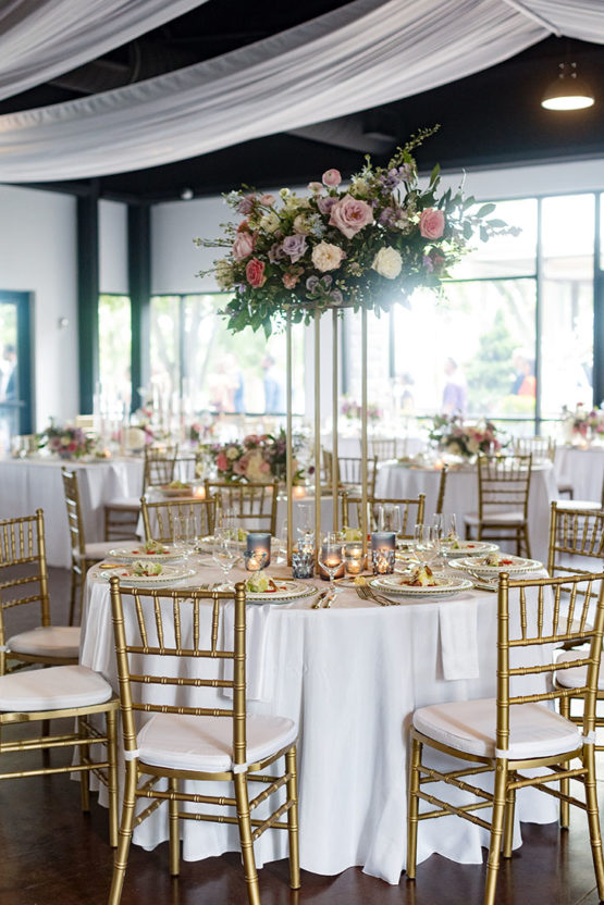 Unique and Charming Pastel Floral Wedding Reception with colorful
