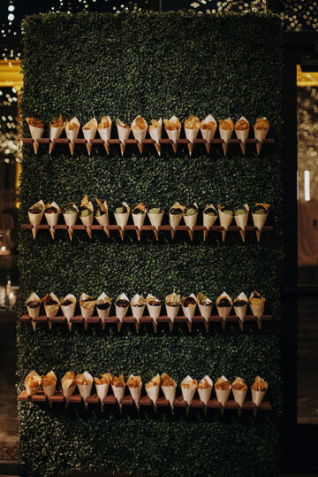 dessert cone wall