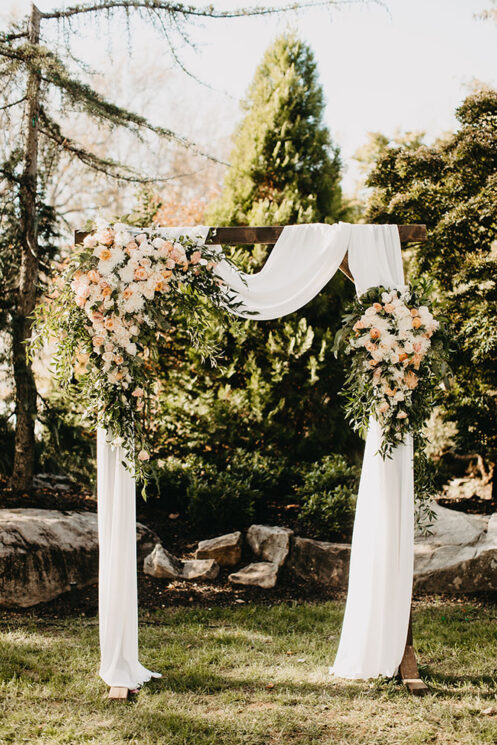 Romantic Wedding Ceremony Arbor