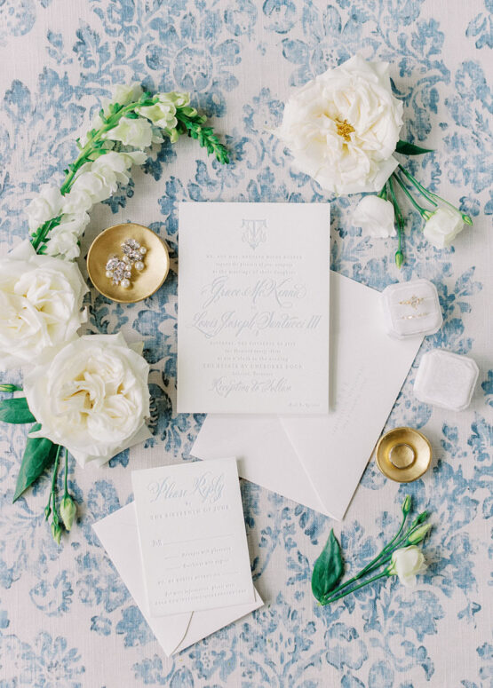 McKenna and Tres' Classic Southern Wedding Invitation Suite
