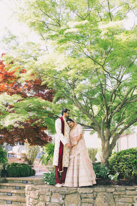 Niyomi and Sarav in Serenity Gardens