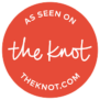 As Seen on The Knot badge