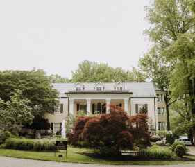 the mansion at the estate at Cherokee dock